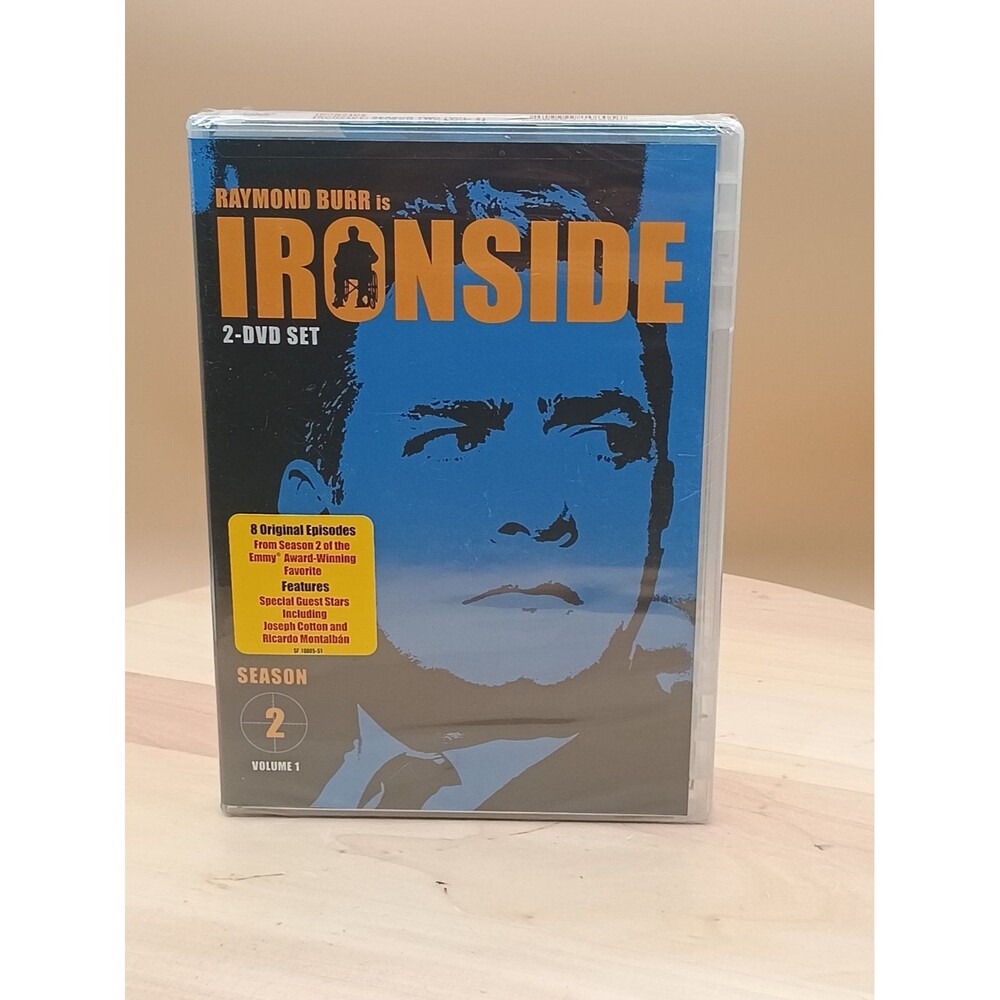 Ironside “Season 2” Vol.1 (2-DVD set) w/ Raymond Burr New